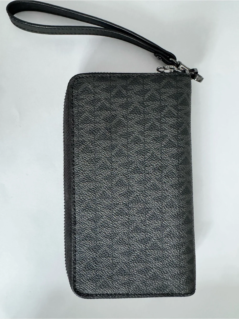 Michael Kors Black Studded Wristlet Card Holder